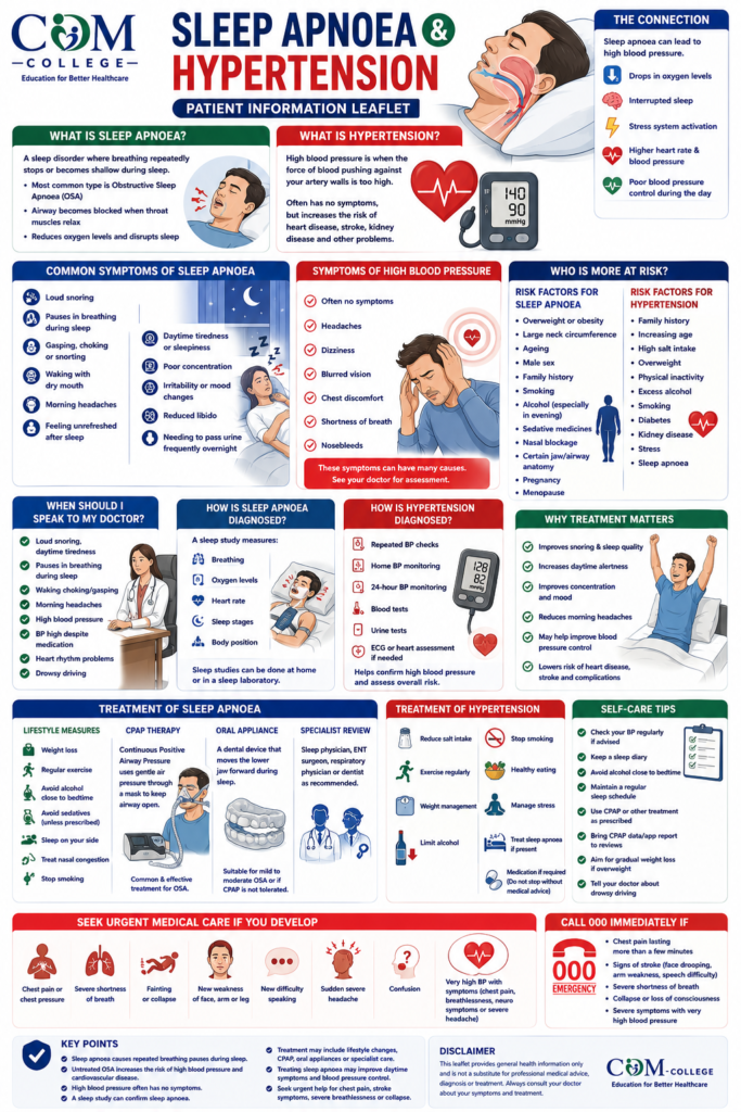 Sleep Apnoea and Hypertension
